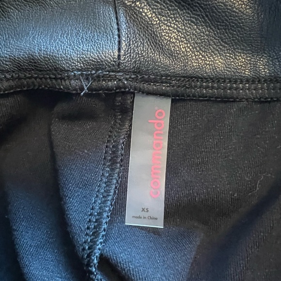 Commando faux leather joggers. Like new! - Picture 2 of 3